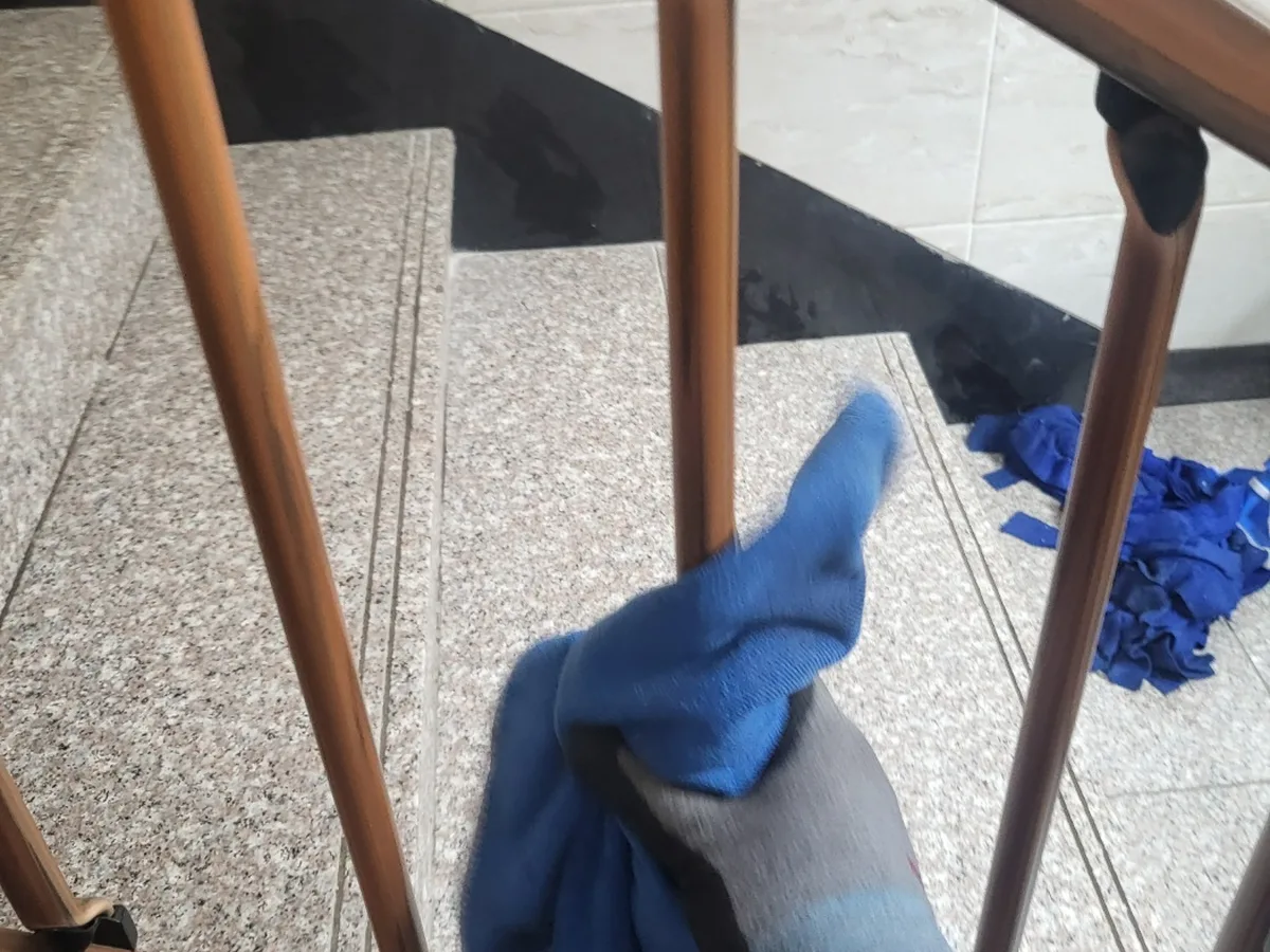 오산시 양산동 빌라 난간·손잡이 위생청소 사례 - 행진크린