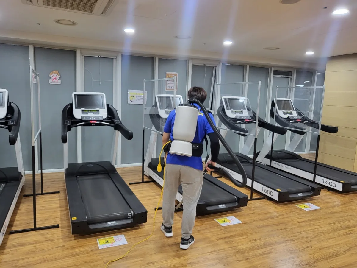김포시 장기동 헬스장 탕비실 직원 휴게공간 위생청소 사례 - 행진크린